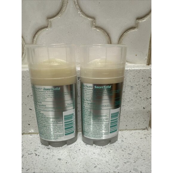2x Mitchum  Smart Solid Clinical Stick  Powder  Fresh Antiperspirant Deodorant - Picture 2 of 3